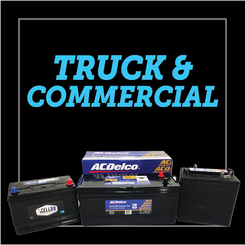 Truck batteries