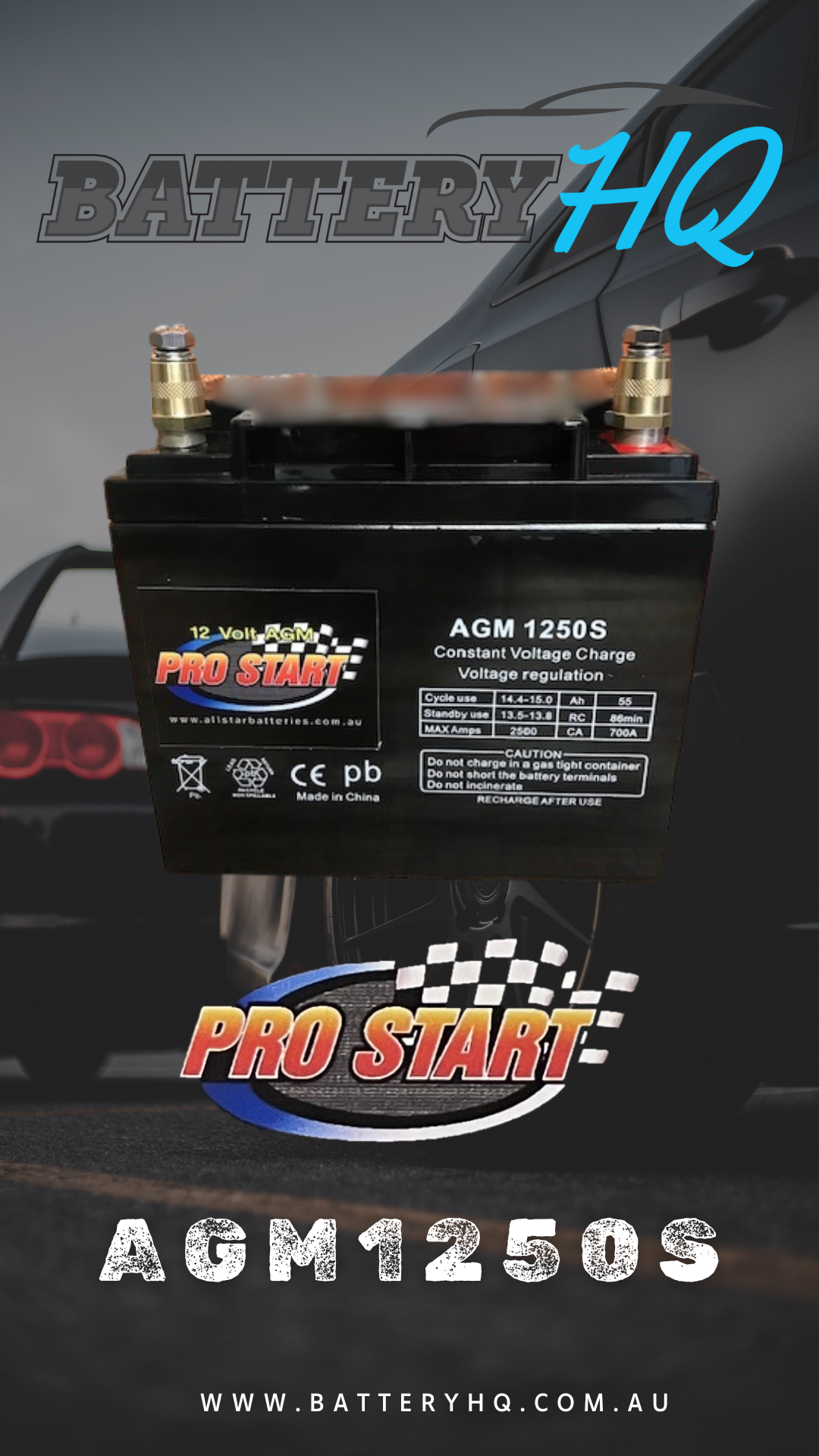 PRO START AGM1250S