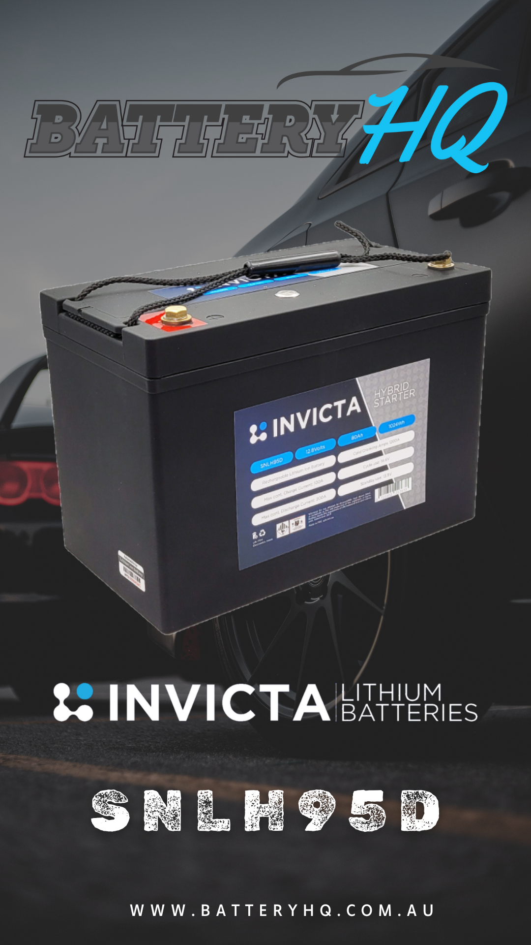 SNLH95D Invicta Hybrid Lithium