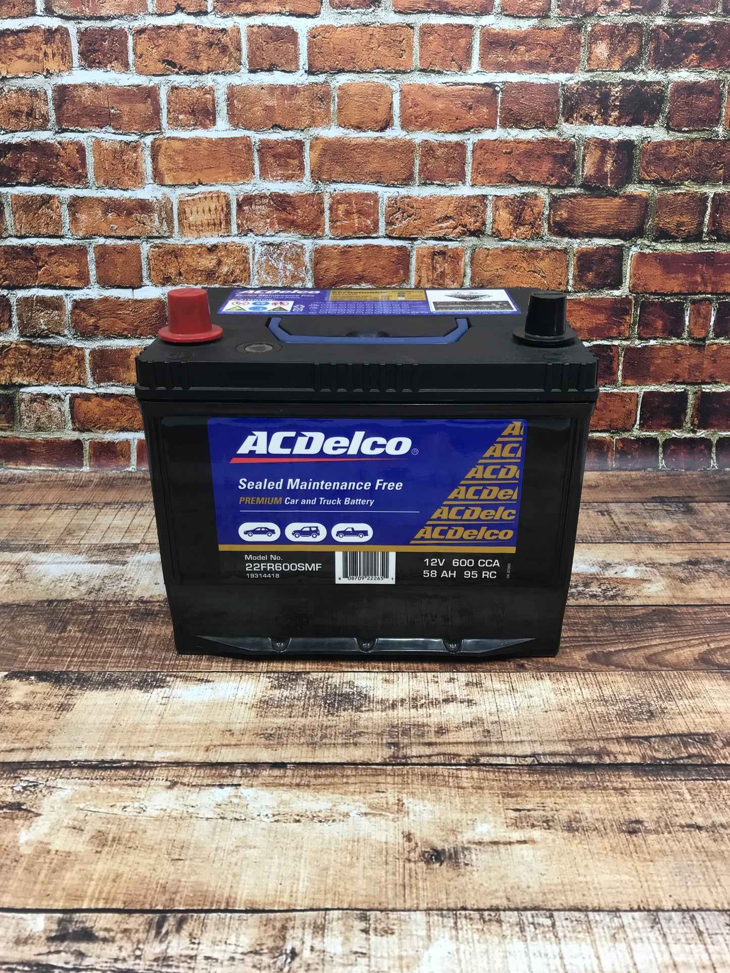 AC Delco 22FR600SMF Battery