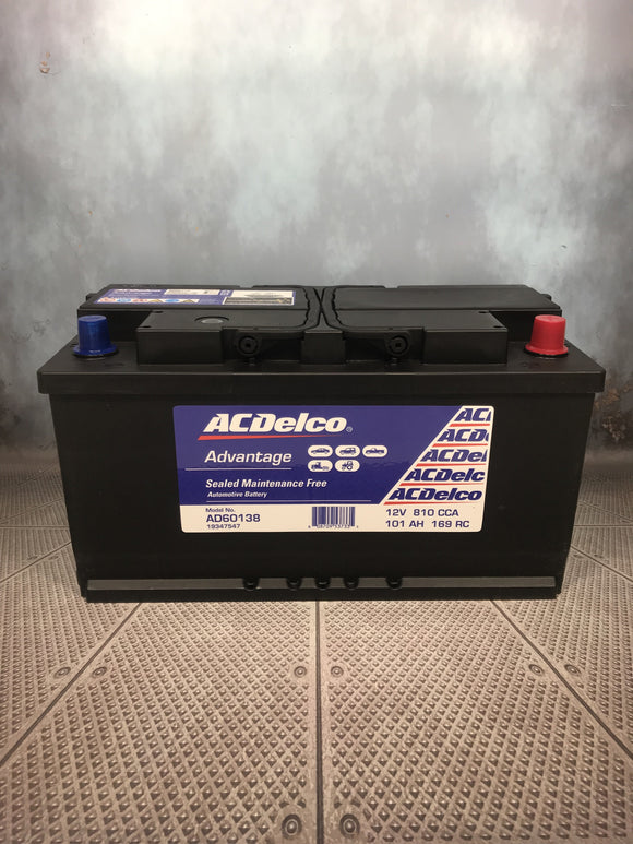 AC Delco AD60138 Car Battery
