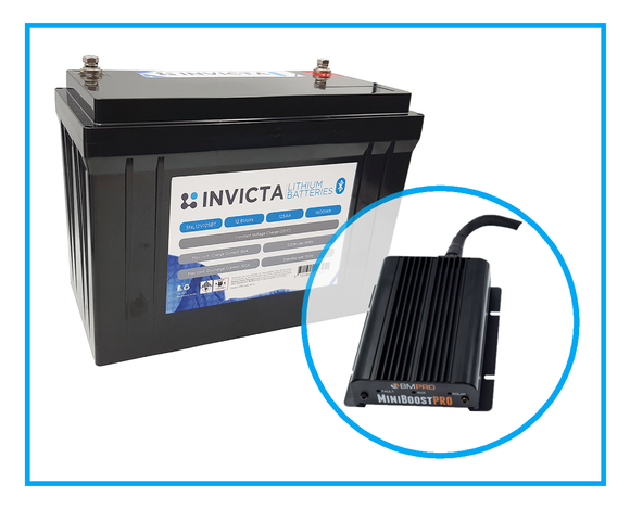 Invicta Lithium Deep cycle battery - Battery HQ Brisbane