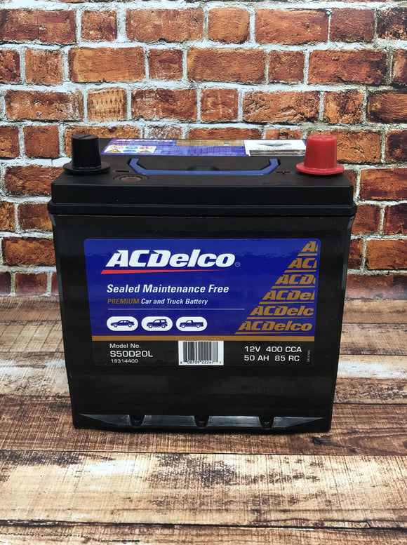 AC Delco S50D20L Car Battery