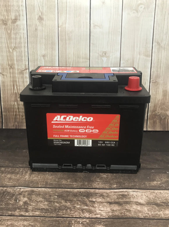 AC Delco S56090AGM Car Battery