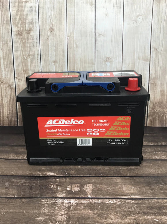 AC Delco S57090AGM Car Battery
