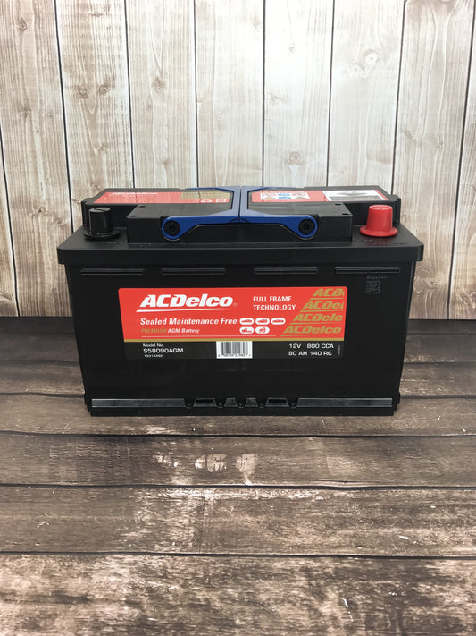 AC Delco S58090AGM Car Battery