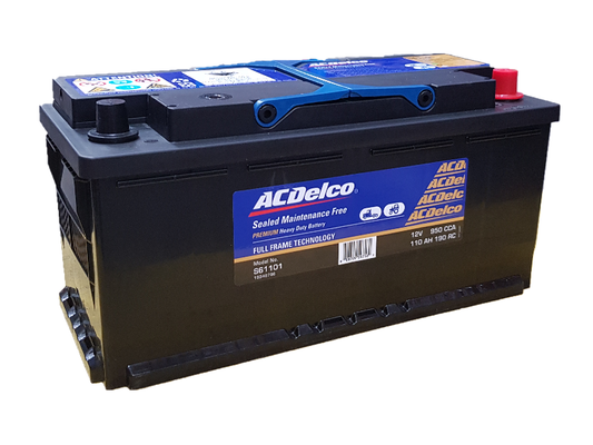 AC Delco S61101 DIN100 Car Battery - Battery HQ Brisbane