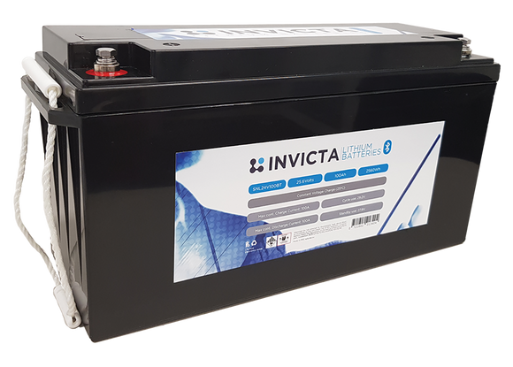 Invicta SNL24v100BT Lithium Deep Cycle Battery - Battery HQ Brisbane