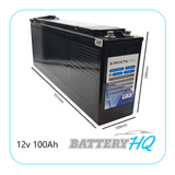 Invicta SNLFT12v100BT Lithium Deep Cycle Battery - Battery HQ Brisbane