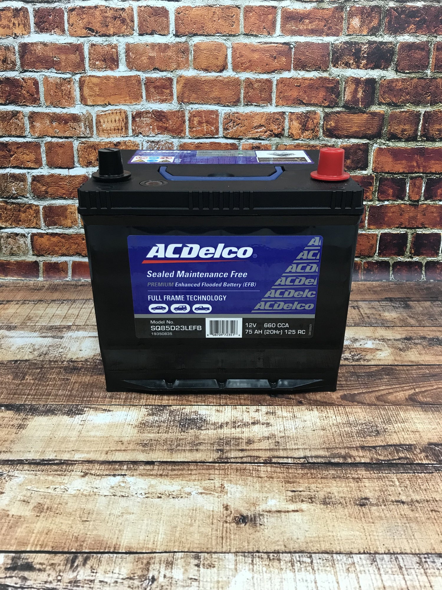 AC Delco SQ85D23LEFB EFB Car Battery Mazda stop/start - Battery HQ Brisbane