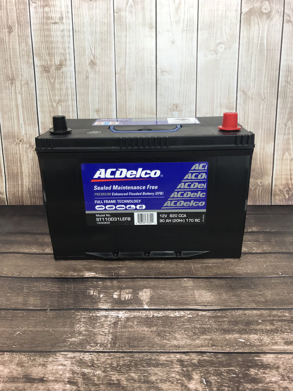 AC Delco ST110D31LEFB Battery